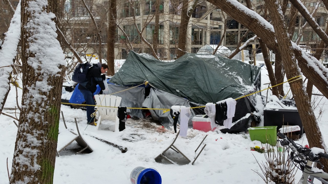 The Street Medicine Team is providing cold weather support for homeless individuals living in encampments across Chicago.